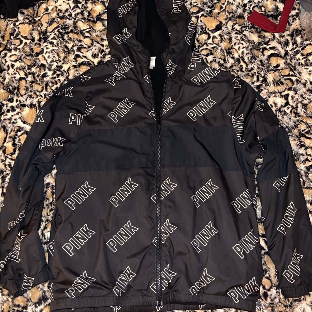 PINK Victoria's Secret Hooded Zip Up